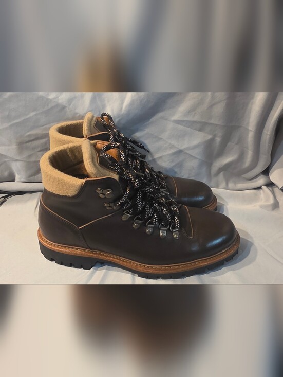 Allen Edmonds Other - Allen Edmonds Whistler Weather-ready Hiker Boot Dark Brown Men SZ 9 NWOB Defects